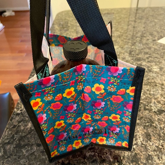 Natural Life Happy Bag Totes - Multicolor Floral Design - Picture 2 of 4